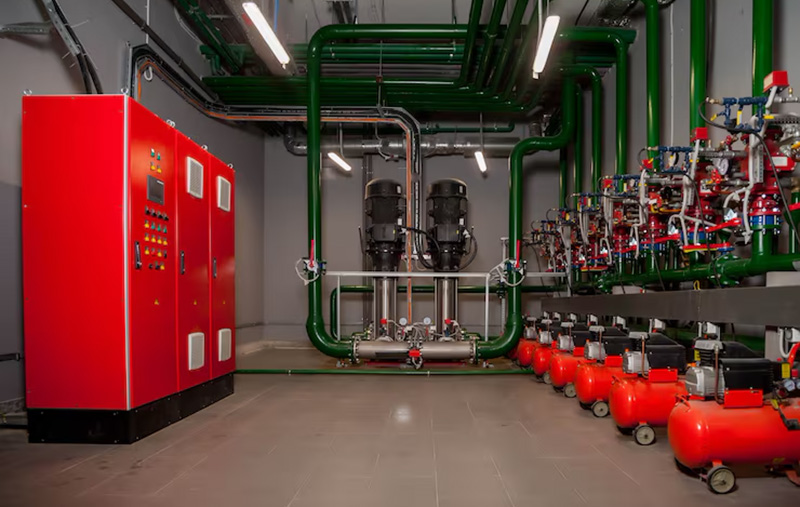 消防系统：卡压式消防碳钢管解决方案