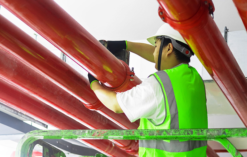沟槽式连接安装技术规范